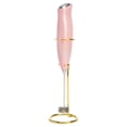 thumbnail image 1 of Dispositivo portátil eléctrico Milk Frother Paris Hilton, rosa, con soporte, 1 of 7