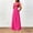 01 Hot Pink, variant on Women's Summer Tie Knot Cut Out Side Split Sleeveless Knit Bodycon Maxi Dress Vacation Long Sundress