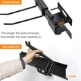 thumbnail image 3 of 15 PCS Tool Storage Rack, Garage Storage Wall Mount Organizer Garden Tool Heavy Duty Racks Broom Holder Hooks Hangers Max 420lb for Rake Shovel Lawn Garden, 3 of 6