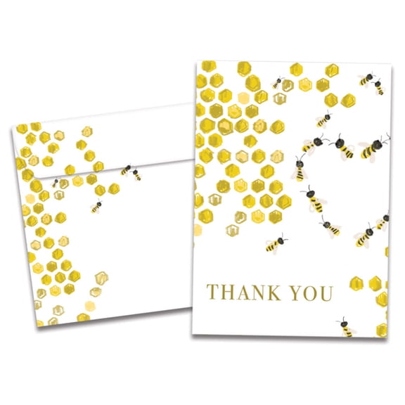 Bee Kind Thank You Greeting Card [19943]