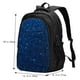 thumbnail image 5 of Fotbe Sparkling Blue Glitter Mochila con Estampado y Puerto USB para Hombre y Mujer, Mochila Antirrobo, Mochila de Viaje, Mochila Escolar, Mochila Universitaria, 5 of 7