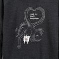 thumbnail image 3 of Disney Villains - Read My Body Language Ursula - Women's Lightweight French Terry Long Sleeve Shirt, 3 of 5