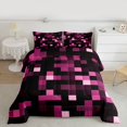 thumbnail image 2 of Homewish Building Blocks 3 Pieces Queen Comforter Set for Kids Children Teens,Pixelated Miners Ultra Soft Bedding Sets,Construction Game Bedding Comforter Set Breathable,Ultra Soft Home Decor, 2 of 8