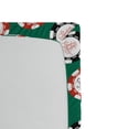 thumbnail image 2 of Ambesonne Green Black Fitted Sheet, Chips Pirate, Full Size, Jade Green Red, 2 of 2