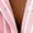 Hot Pink, variant on Cotton Tops for Women Trendy Collared Pencil Split Hem Long Sleeve for Beach Loose Fit Tees Tops White S