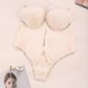 thumbnail image 5 of Women Plunging Deep V-neck Body Shaper Strapless Backless Bodysuit Shapewear, 5 of 5
