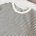 thumbnail image 5 of Camiseta de manga larga a rayas de otoño para bebés y niños recién nacidos, ropa térmica para niños pequeños, 5 of 5