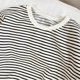 thumbnail image 5 of Camiseta de manga larga a rayas de otoño para bebés y niños recién nacidos, ropa térmica para niños pequeños, 5 of 5