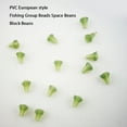 thumbnail image 5 of xinxixnxx 30 Pieces PVC Lake Reservoir Fishing Space Bean Replacement European Transparent Modified Buffer Block Beans Tool, 5 of 5