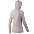 thumbnail image 3 of HUK Womens Waypoint Hoodie Barely Pink, Small, 3 of 3