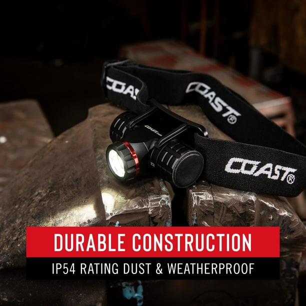 COAST XPH27R 410 Rechargeable Dual Power Rated LED Headlamp Walmart.com