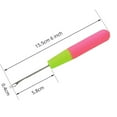 thumbnail image 2 of Tinglu Crochet Needle and Random Color 15 Beads Plastic Crochet Hook Needles for Hair Braids, 2 of 3