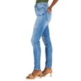thumbnail image 3 of INC International Concepts Women's High Rise Destructed Skinny Jeans Blue Size 4, 3 of 3