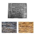 thumbnail image 1 of De Hormigón De Pared 3D, Molde De Piedra, Baldosas De Yeso De Cemento De Plástico ABS DIY perfecl Moldes de hormigón de pared, 1 of 8