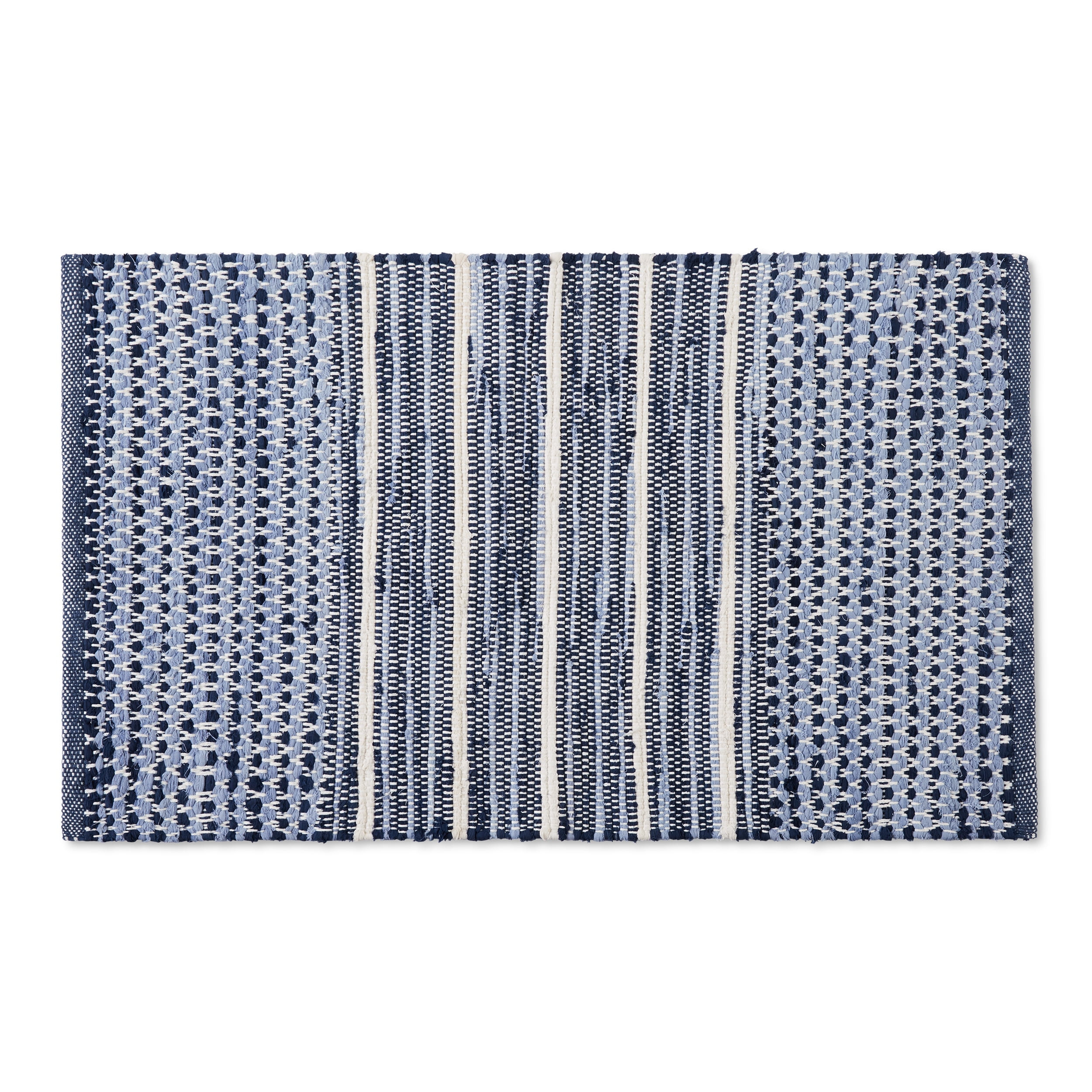 Mainstays Stripes Geometric Area Rug, 3' x 2'