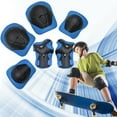 thumbnail image 2 of TiokMc Kids/Youth Protective Gear Set, Knee Pads, Elbow Pads & Wrist Guards for Roller Skates, BMX Bike, Skateboard, Inline Skating, Scooter, and Outdoor Sports, (Ages 2-10), 2 of 9