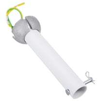 Raindrops Ceiling Fan Downrod Heavy Duty Metal Rod Fan Light Downrod Replacement Accessories For Home Office Living Room Dining Room