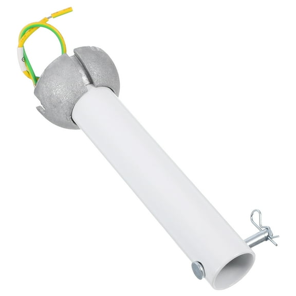 Raindrops Ceiling Fan Downrod Heavy Duty Metal Rod Fan Light Downrod Replacement Accessories For Home Office Living Room Dining Room