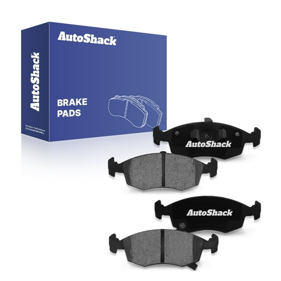 AutoShack Front Ceramic Brake Pad Set | Replacement for 2012-2019 Fiat 500 | 4-PC