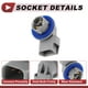 thumbnail image 4 of 1 Juego de Cableado de Zócalo de Luz de Reversa para Jeep Grand Cherokee 2014-2021 No. 68220972AA Conector de Pigtail de Bombilla, 4 of 7