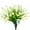 White, variant on Husfou Artificial Flowers Calla Lily Faux Plants Decorations, Fake Hanging Porch Pots Decoration for Home Outdoor, 12 Pack