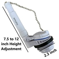 2.5-inch Two Piece Flush Valve Replacement Kit for American Standard, Kohler and Glacier Bay