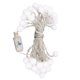 thumbnail image 1 of Guirnalda de Luces Navideñas Impermeable USB Cálidas para Interiores 8 Modos Globo Decorativo Luces LED Luces Blancas Suaves Centelleantes para árbol de Navidad, 1 of 8