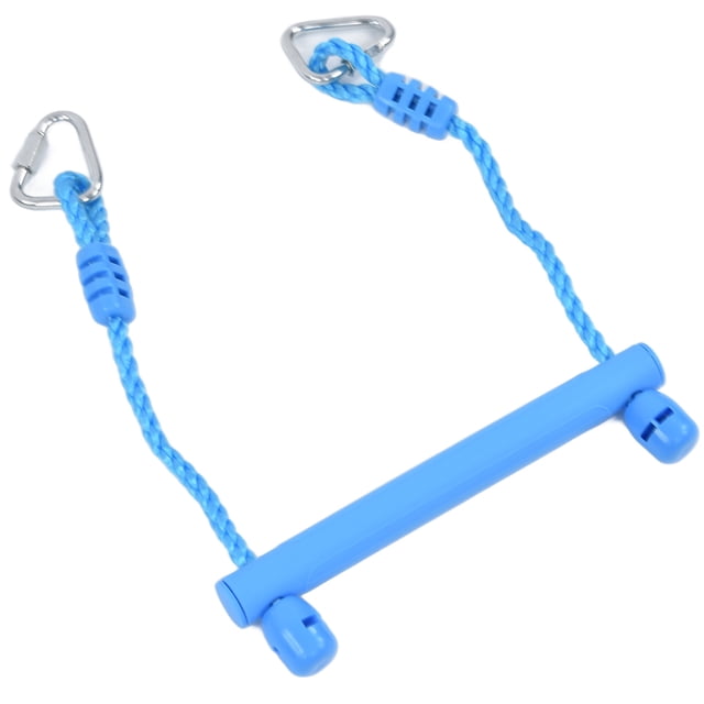 Trapeze Bar, High Dardness Swing Bar Entertainment 16.3x11.7 Pulgadas de PlásTico Azul de Servicio Pesado para Jardines en Interiores Al Aire Libre Patios Jardines
