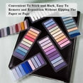 thumbnail image 6 of 1200Pcs Page Markers,Morandi Sticky Note Tabs Colored Writable and Repositionable Book Flags Strip Index, 6 of 7