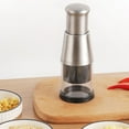 thumbnail image 1 of Garlic Pounder With Exquisite Blade, Long Lasting And Easy To Clean, Perfect For Cutting Garlic, Peppers, Onions, And More, 1 of 9