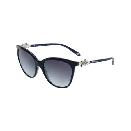 Tiffany & Co Women's Gradient TF4131HB-81913C-56 Blue Rectangle Sunglasses