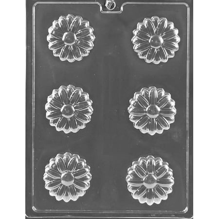 

Grandmama s Goodies F121 Daisy Flower Oreo Cookie Chocolate Candy Soap Mold with Exclusive Molding Instructions