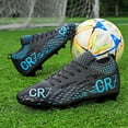 thumbnail image 2 of High-Top Turf Soccer Shoes Long Spikes Artificial Turf Nail Football Shoes Boys and Girls Children Teenagers Student Training Shoes, 2 of 8