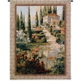 thumbnail image 2 of FineArtTapestries 2113-WH Tuscany Estate Wall Tapestry, 2 of 10