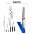 thumbnail image 5 of Carburetor Carbon Deposit Dirt Jet Cleaning Remove Needles Brush Tool for Honda, 5 of 6