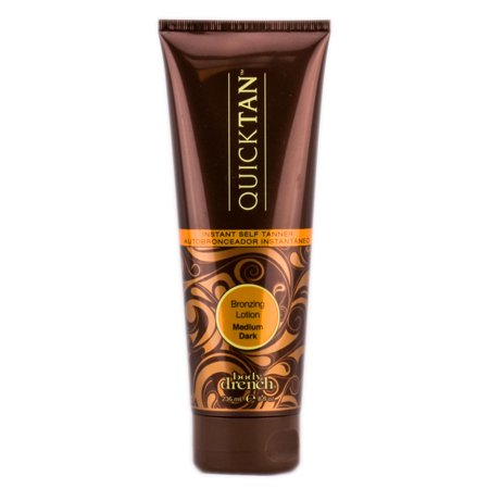 Body Drench Quick Tan Instant Self Tanner Lotion, Medium/Dark, 8 Oz