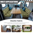 thumbnail image 3 of XYZCANDO RV Booth Seat Covers, Compatible with Camper Loveseat, RV Dinette Cushions Covers for RV Camper Car Bench Sofa Wear-Resistan, Sasquatch Tracks, 3 of 8