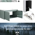 thumbnail image 5 of Floating Bathroom Vanity 36" with Side Cabinet Drop-Shaped Sink for Modern Bathroom, 5 of 7