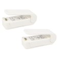 thumbnail image 1 of Oleegame 2PC Portable Mini Sealer Home Heat Bag Plastic Food Snacks Bag Sealing Machine White, 1 of 2