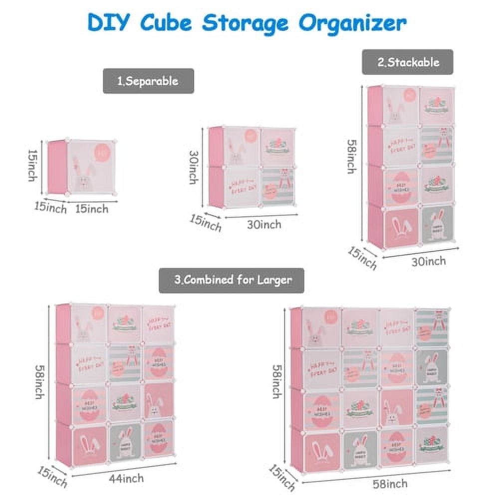 june little closet
ベージュ フリル襟 ワンピース Zimtown Portable Wardrobe Closet, 16 Cube Kids Children Toy