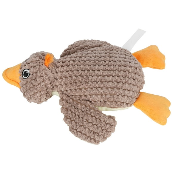 Pet Chewing Toy, Chewing Squeaky Toys Cute For Medium Dogs For Puppies Grey Sea Cucumber Striped Duck Cotton Rope Knot