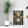 thumbnail image 2 of A Dance of Delicate Wings - "Madame Butterfly Canvas/Poster Art Prints â€“ The Perfect Home Decor Piece", 2 of 4