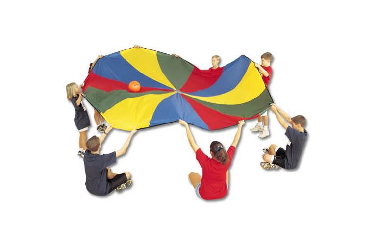 Pacific Play Tents 86-941 12 Foot Parachute With Handles and Carry Bag for sale online 