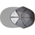 thumbnail image 6 of Solid Flat Brim Bill Fitted Baseball Cap, 6 of 6