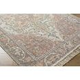thumbnail image 2 of Hauteloom Bohdan Bohemian Hand Loomed Vintage Medallion Area Rug - Oriental Fade Look Traditional Floral Carpet for Living Room, Bedroom, Dining Room - Tasseled - Terracotta, Peach, Blush- 2' x 3', 2 of 6