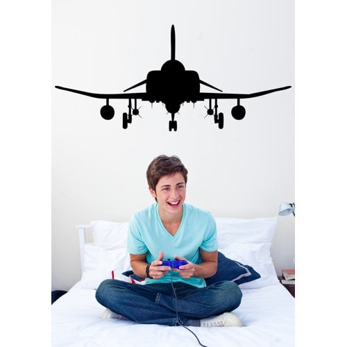 Wallhogs Haynes Silhouette Jet (F4 Phantom) I Cutout Wall Decal