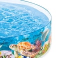 thumbnail image 3 of Intex Deep Sea Blue 8 x 1.5 Foot Kids SnapSet Swimming Pool (4 Pack), 3 of 5