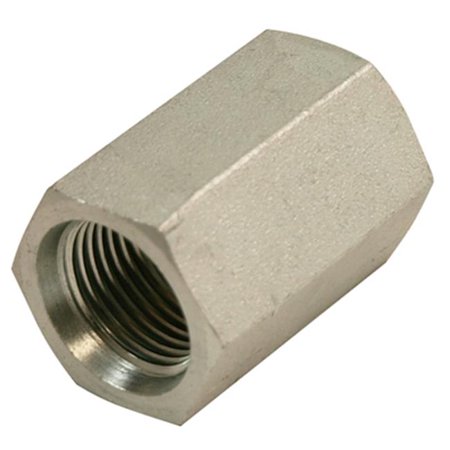 Apache 1/4 Inch Female Pipe To Female Pipe Hydraulic Adapter - 5000 Series Fitting For Hose Connections