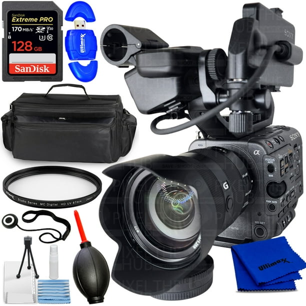 bericht Mentor voelen Sony FX6 Digital Cinema Camera Kit with 24-105mm Lens - 9PC Accessory  Bundle - Walmart.com