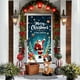 thumbnail image 5 of Christmas Door Curtain Santa Claus Polyester Fabric Decorative Cover for Holiday Party Wall and Door Hanging Festival Home Decor, 5 of 6